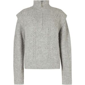 All Saints Letta Half Zip 40% Alpaca 35% Polyamide 25% Wool